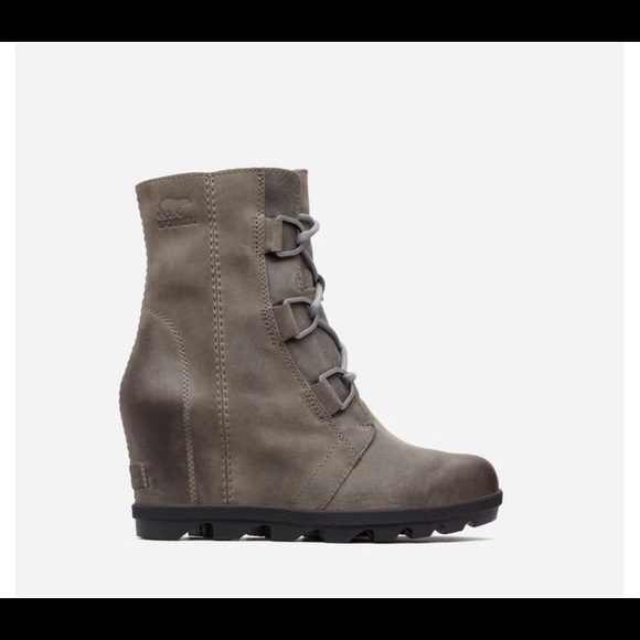 SOREL JOAN OF ARTIC WEDGE II - QUARRY - Picture 4 of 8